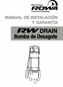 Manual de instalación RW Drain 800